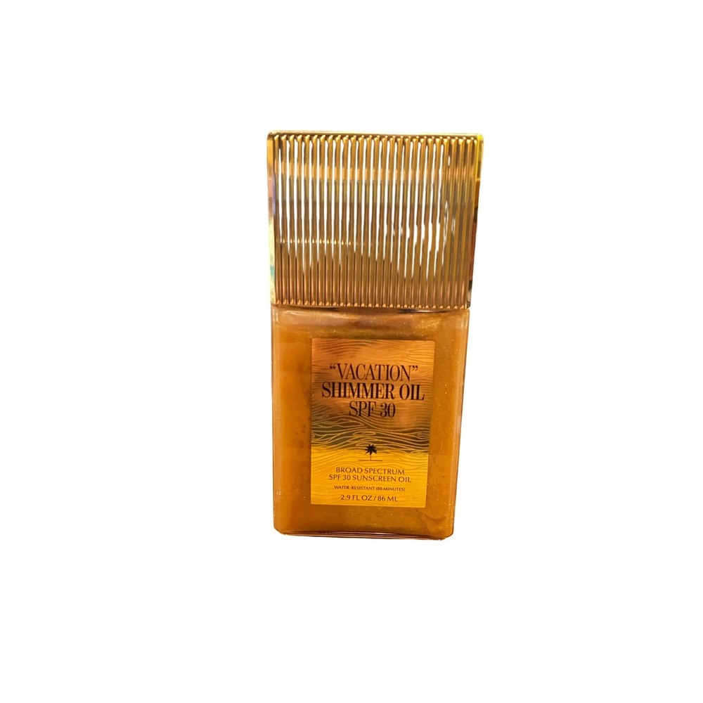 Vacation Shimmer Oil SPF 30 Broad Spectrum Sunscreen Oil 2.9 fl oz / 86ml New